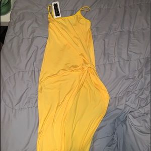 Yellow dress/beach coverup